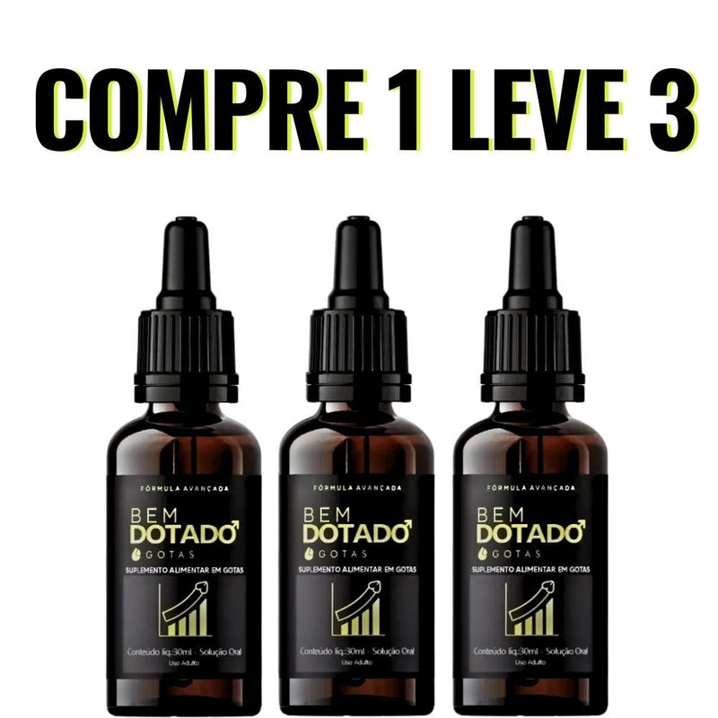 Bem Dotado 30ml Original - Aumente sua Potência Sexual com Controle e Confiança Total - Oferta Exclusiva + Frete Grátis