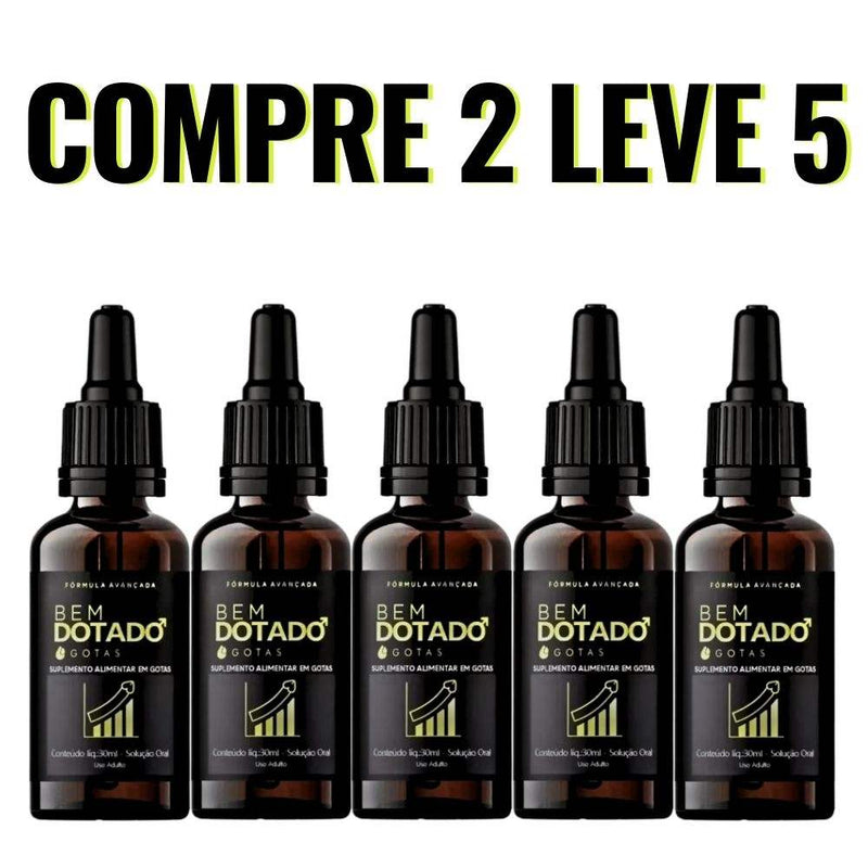 Bem Dotado 30ml Original - Aumente sua Potência Sexual com Controle e Confiança Total - Oferta Exclusiva + Frete Grátis