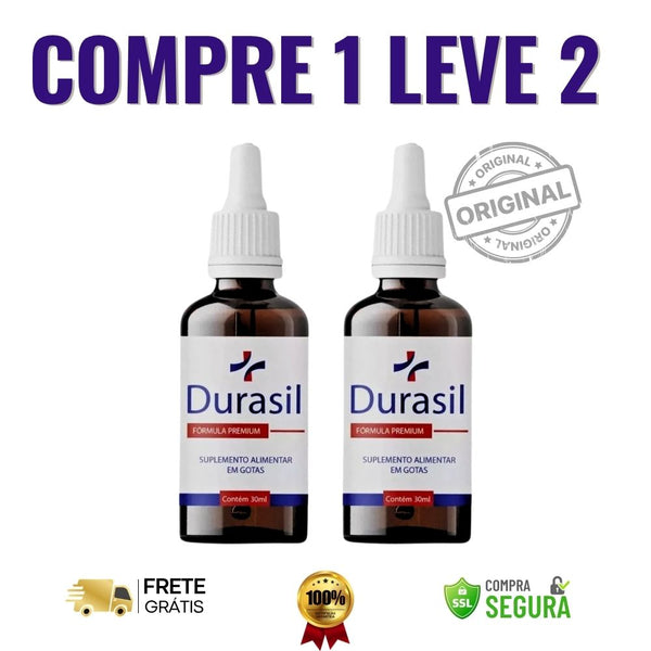 Durasil 30ml Original - Aumente Sua Potência Sexual  - ESCOLHA ABAIXO A SUA OFERTA - 2 ou 4 FRASCOS - FRETE GRÁTIS