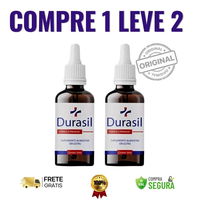 Durasil 30ml Original - Aumente Sua Potência Sexual  - ESCOLHA ABAIXO A SUA OFERTA - 2 ou 4 FRASCOS - FRETE GRÁTIS