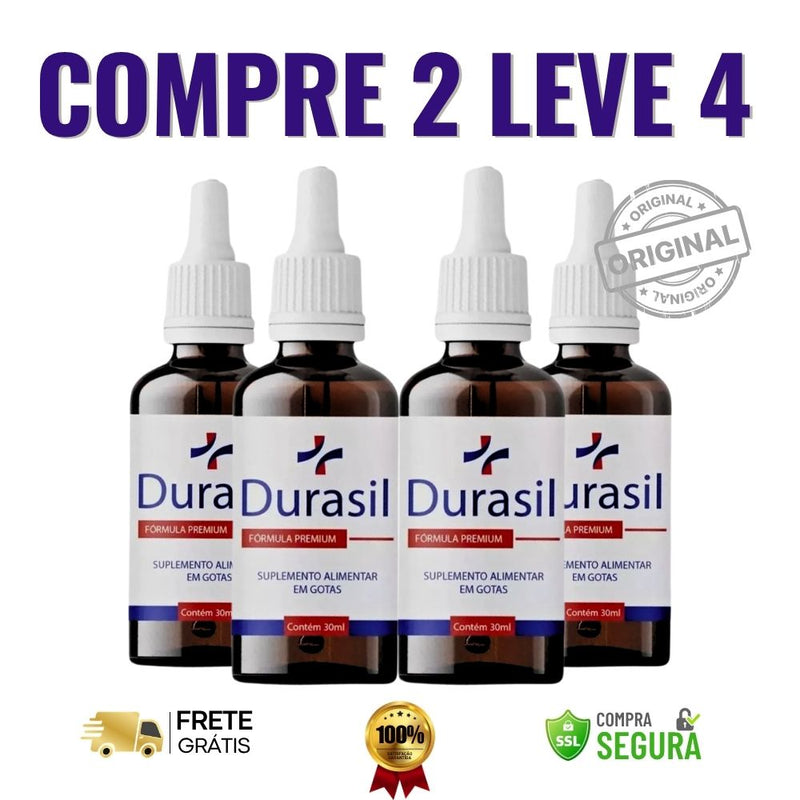 Durasil 30ml Original - Aumente Sua Potência Sexual  - ESCOLHA ABAIXO A SUA OFERTA - 2 ou 4 FRASCOS - FRETE GRÁTIS