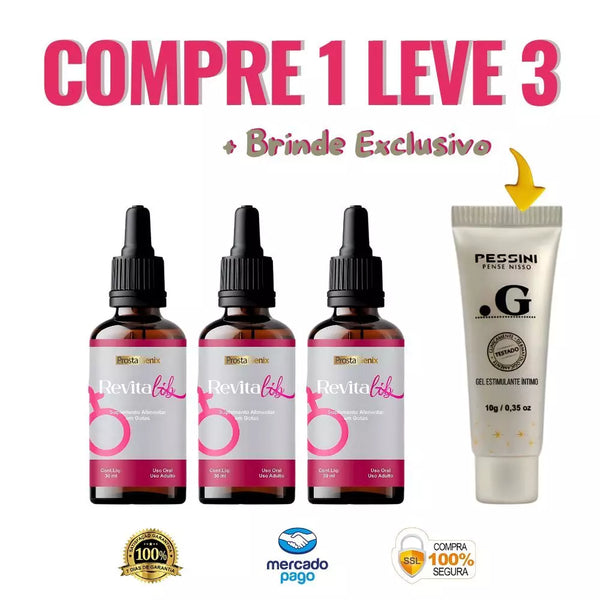 Revitalib 30ml Original- Aumente Seu Prazer e Recupere o Desejo Com Noites Inesquecíveis - Oferta Exclusiva + Frete Grátis