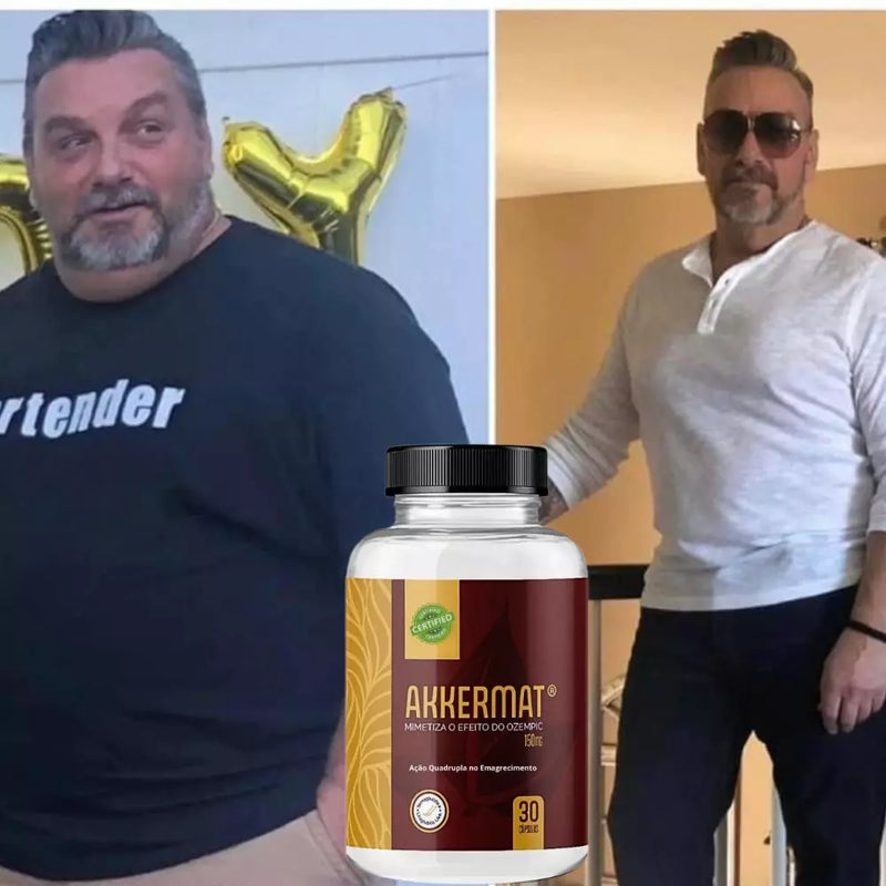 Akkermat 150mg 30cps - O Poderoso Emagrecedor Termogênico Para Controlar a Fome e Perder Peso - Super Oferta + Frete Grátis