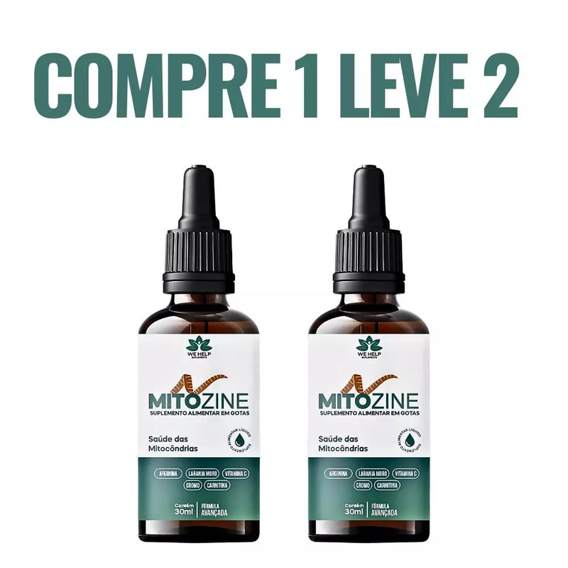 Mitozine 30ml Original- Suplemento Natural e Eficiente Para Emagrecimento Rápido e Natural- Oferta Exclusiva + Frete Grátis