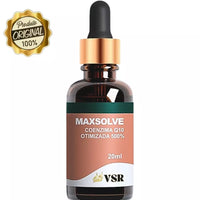 MaxSolve 20ml: A Magia da Coenzima Q10 na Sua Forma Mais Pura - Oferta Exclusiva + Frete Grátis