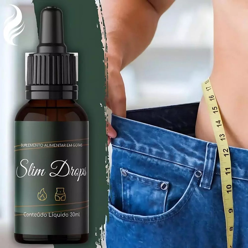 Slim Drops 30ml Original - Emagreça Sem Sacrifícios e Conquiste o Corpo dos Sonhos - Oferta Exclusiva + Frete Grátis