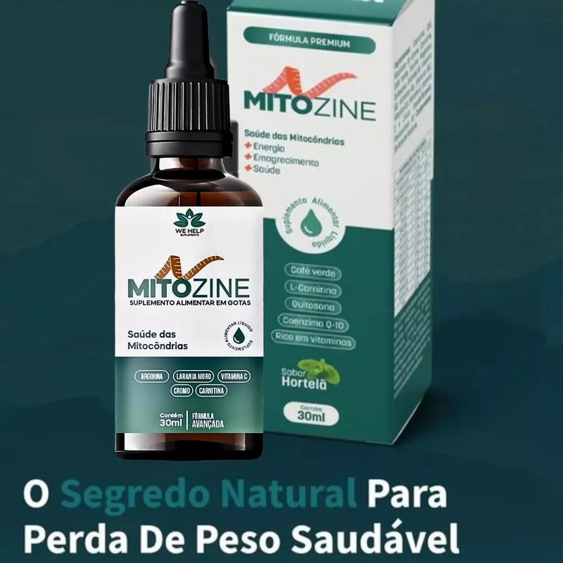 Mitozine 30ml Original- Suplemento Natural e Eficiente Para Emagrecimento Rápido e Natural- Oferta Exclusiva + Frete Grátis