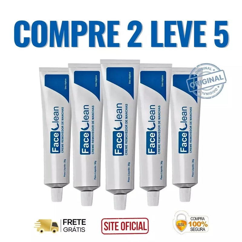 Face Cleam 30g Original - Renove Sua Pele e Diga Adeus às Imperfeições - Oferta Especial+ Frete Grátis