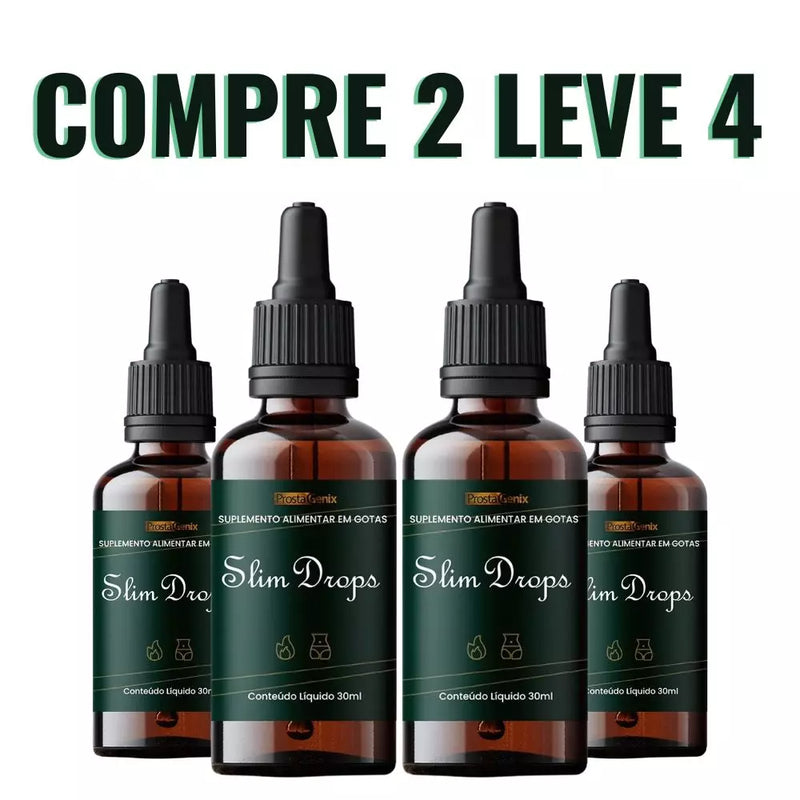 Slim Drops 30ml Original - Emagreça Sem Sacrifícios e Conquiste o Corpo dos Sonhos - Oferta Exclusiva + Frete Grátis