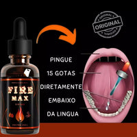 Fire Max 30ml Original - Nova Fórmula mais Poderosa Para Ereções Mais Firmes e Duradouras - ESCOLHA ABAIXO A SUA OFERTA - 2 ou 4 FRASCOS - FRETE GRÁTIS
