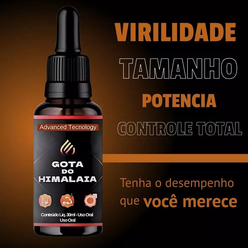Gota do Himalaia 30ml  Original- Ereções Mais Firmes e Duradouras - ESCOLHA ABAIXO A SUA OFERTA - 3 ou 5 FRASCOS - FRETE GRÁTIS