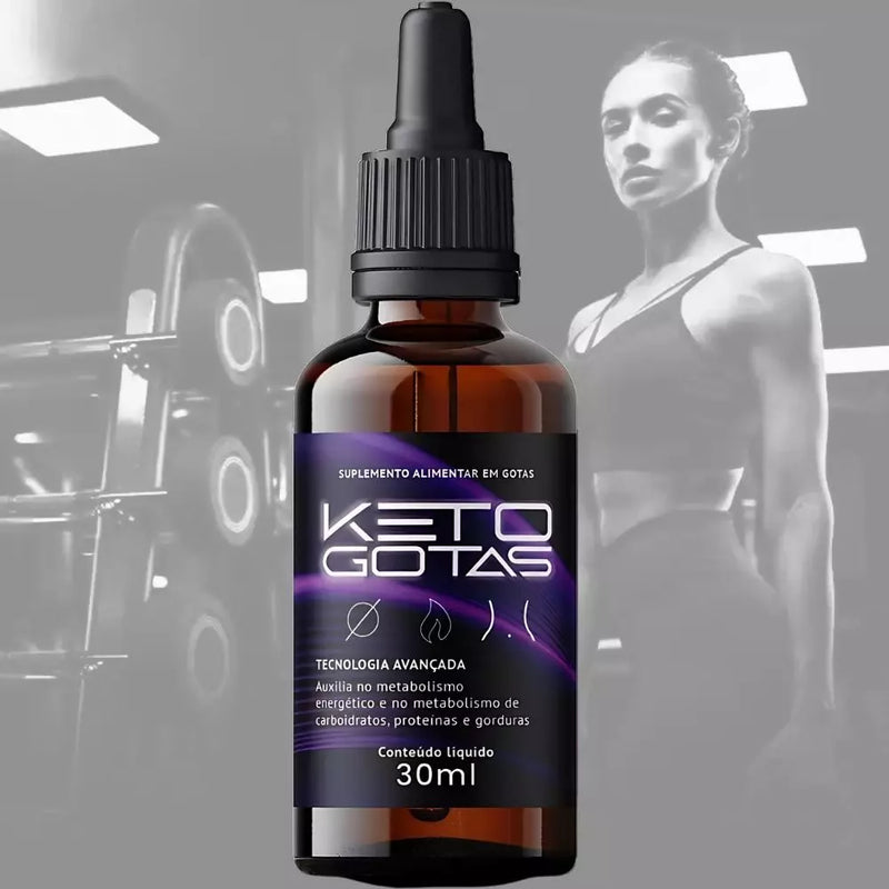 Keto Gotas 30ml Original - Emagreça Rapidamente, De Forma Rápida e Segura - Oferta Exclusiva + Frete Grátis