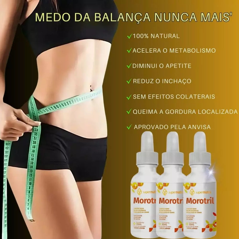 Morotril 30ml Original - Emagrecimento Rápido e Sem Efeito Sanfona - ESCOLHA ABAIXO A SUA OFERTA - 2 ou 4 FRASCOS - FRETE GRÁTIS