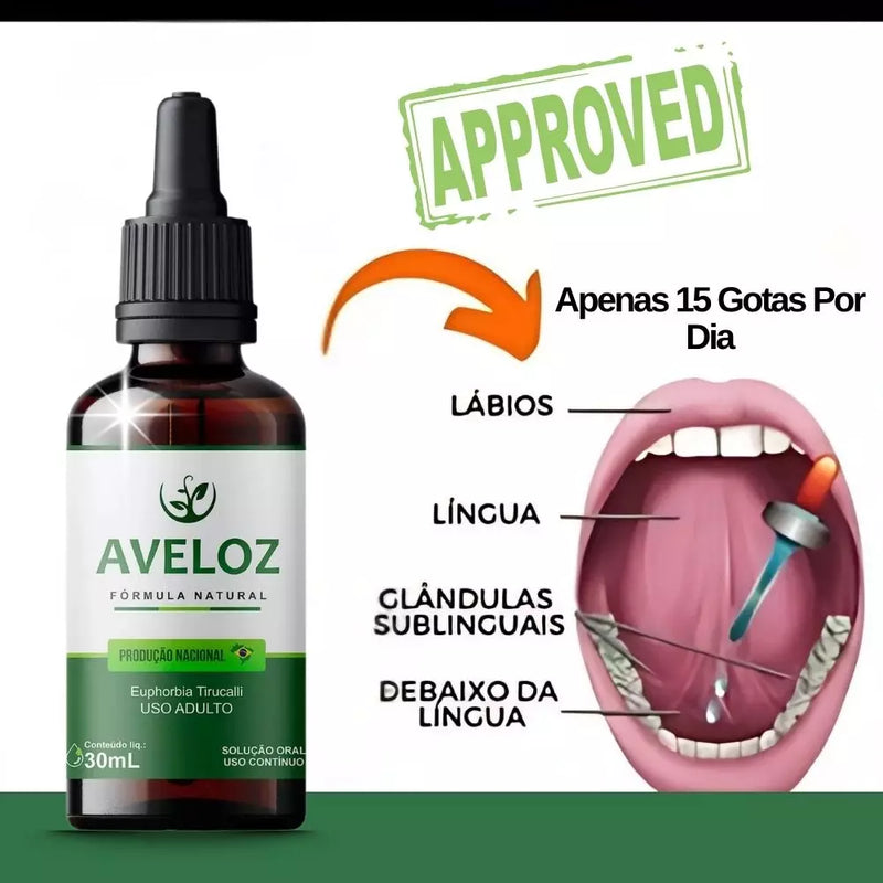 Aveloz 30ml Original - Equilíbrio Natural para o Seu Corpo - ESCOLHA ABAIXO A SUA OFERTA - 2 ou 4 FRASCOS - FRETE GRÁTIS