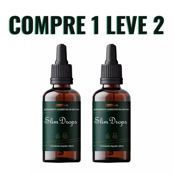 Slim Drops 30ml Original - Emagreça Sem Sacrifícios e Conquiste o Corpo dos Sonhos - Oferta Exclusiva + Frete Grátis