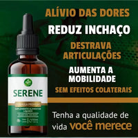 Serene Gotas 30ml Original - Sinta a Leveza de Viver Sem Dores - ESCOLHA ABAIXO A SUA OFERTA - 2 ou 4 FRASCOS - FRETE GRÁTIS
