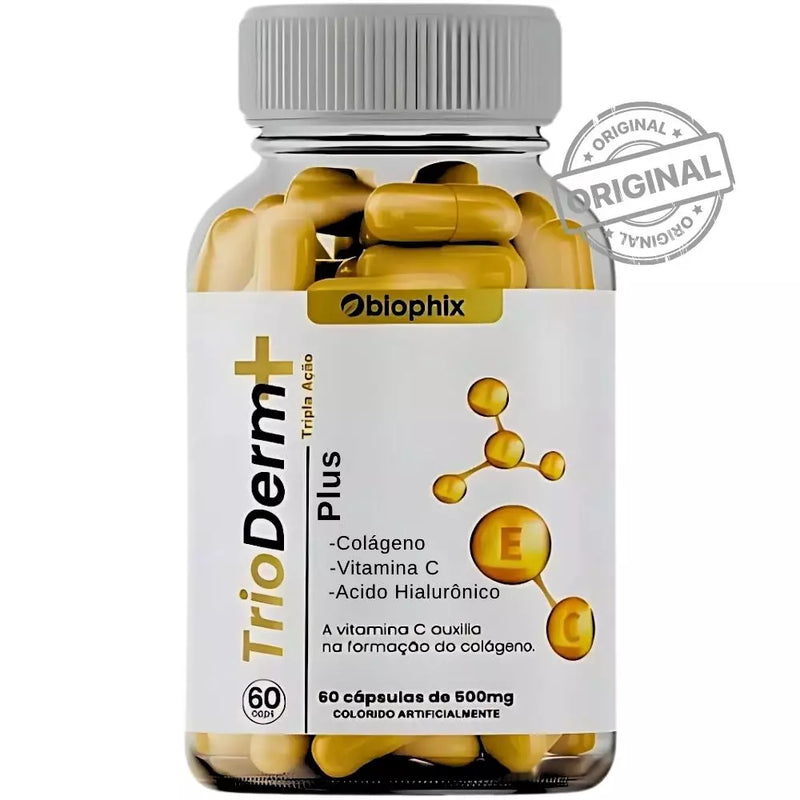 TrioDerm 60cps Original - Tratamento Revolucionário Contra as Rugas e o Envelhecimento - Oferta Especial+ Frete Grátis