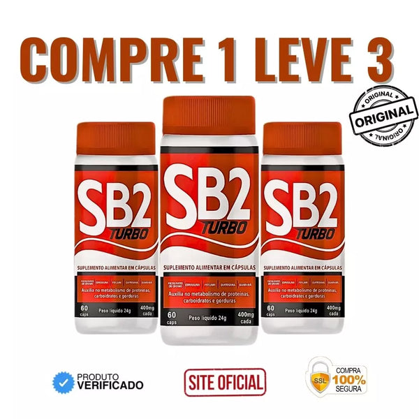 SB2 Turbo 60cps Original: A Combinação Perfeita de 5 Ingredientes Poderosos Para Resultados Rápidos - Oferta Exclusiva + Frete Grátis