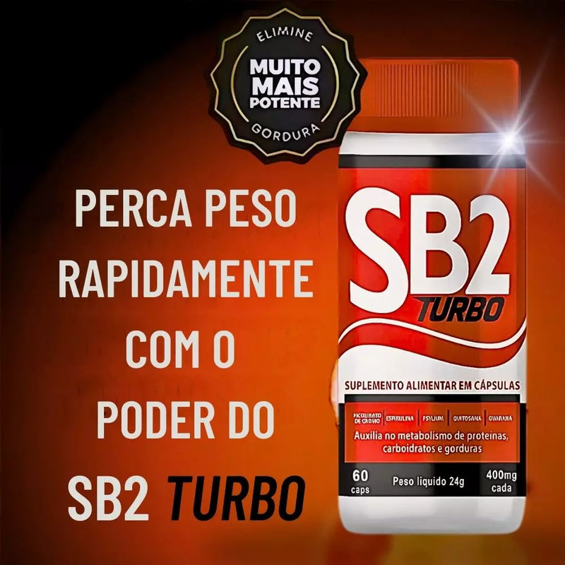 SB2 Turbo 60cps Original: A Combinação Perfeita de 5 Ingredientes Poderosos Para Resultados Rápidos - Oferta Exclusiva + Frete Grátis