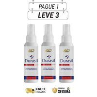 Durasil Gel 30ml - Confiança, Sensibilidade e Controle Total - Kits com 3 e 5 Frascos - Frete Grátis
