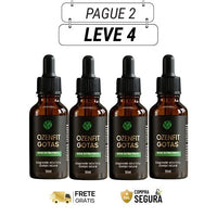 Ozenfit Gotas 30ml Original - Reduza Medidas Naturalmente - Kits com 2, 3, 4 e 5 Frascos - Frete Grátis