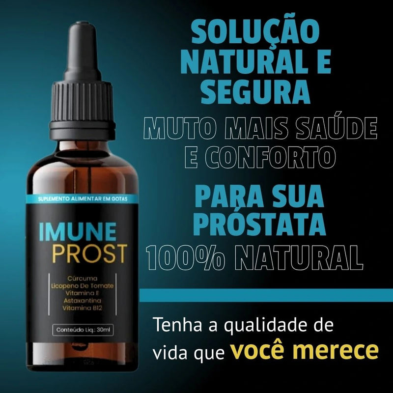 Imune Prost 30ml Original - Proteção Masculina. Cuide-se. Viva melhor. - ESCOLHA ABAIXO A SUA OFERTA - 2 ou 4 FRASCOS - FRETE GRÁTIS