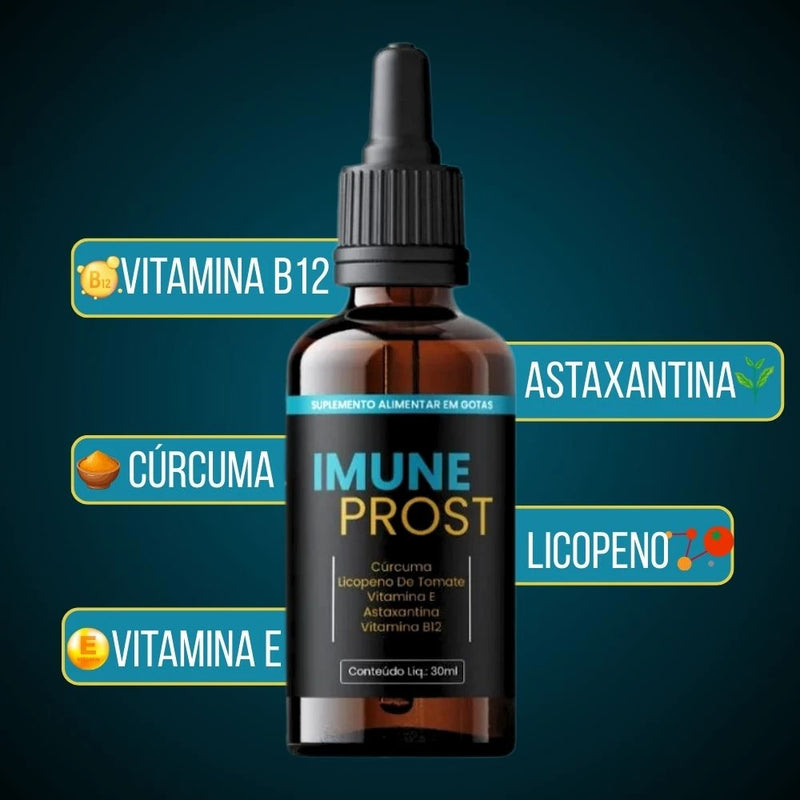 Imune Prost 30ml Original - Proteção Masculina. Cuide-se. Viva melhor. - ESCOLHA ABAIXO A SUA OFERTA - 2 ou 4 FRASCOS - FRETE GRÁTIS
