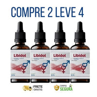 Libidol 30ml Original - Viva Seu Prazer Com Mais Intensidade -Oferta com 2 e 4 Frascos - Frete Grátis