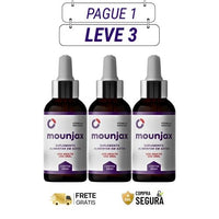 Mounjax 30ml Original – O Poder Que Acelera Sua Queima de Gordura - Kits com 3 e 5 Frascos - Frete Grátis