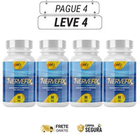 Nervefix - 60 Cápsulas - Conforto, Alívio e Bem-Estar Diário - Kits com 2 e 4 Frascos - Frete Grátis