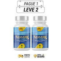 Nervefix - 60 Cápsulas - Conforto, Alívio e Bem-Estar Diário - Kits com 2 e 4 Frascos - Frete Grátis
