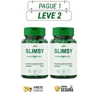 Slimsy 60 Cápsulas - Leveza Que Se Sente no Corpo - Kit com 2 e 4 Frascos - Frete Grátis