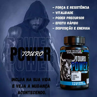 Touro Power - Desperte Sua Força. Supere Seus Limites - ESCOLHA ABAIXO A SUA OFERTA - 2 ou 4 FRASCOS - FRETE GRÁTIS