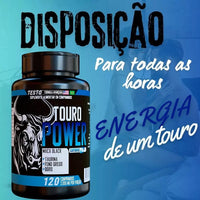 Touro Power - Desperte Sua Força. Supere Seus Limites - ESCOLHA ABAIXO A SUA OFERTA - 2 ou 4 FRASCOS - FRETE GRÁTIS