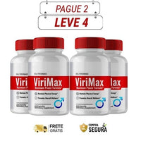 Virimax 60 Cápsulas - Vigor, Potência, Desempenho e Confiança - Kit com 2 e 4 Frascos - Frete Grátis