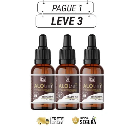Alotrin 30ml Original - O Reencontro Entre Você e o Bem-Estar - Kis para 3 e 5 Meses + Frete Grátis
