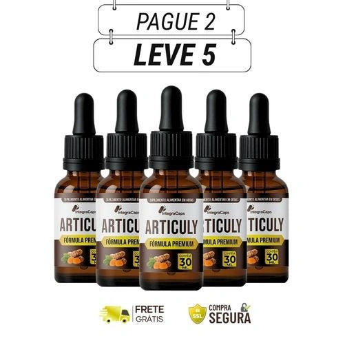 Articuly 30ml Original – Reencontre o Conforto e a Alegria de Viver - Kits com 2 e 4 Frascos - Frete Grátis