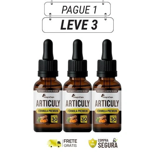 Articuly 30ml Original – Reencontre o Conforto e a Alegria de Viver - Kits com 2 e 4 Frascos - Frete Grátis