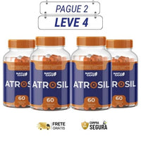 Atrosil 500mg 60 Caps - Alívio Real e Fortalecimento das Articulações - Ofertas com 2 e 4 Frascos - Frete Grátis