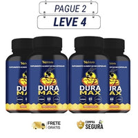 Dura max 60 Cápsulas Original- Energia, Desempenho, Confiança e Vitalidade - Kits com 2 e 4 Frascos - Frete Grátis