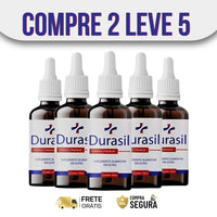 Durasil 30ml Original - Aumente Sua Potência Sexual  - Kits com 3 e 5 Frascos - Frete Grátis
