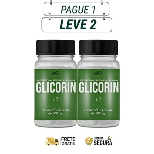 Glicorin 60 Cápsulas - Controle Natural, Qualidade e Saúde Diária- Kits com 2 e 4 Frascos - Frete Grátis