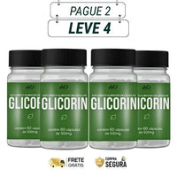 Glicorin 60 Cápsulas - Controle Natural, Qualidade e Saúde Diária- Kits com 2 e 4 Frascos - Frete Grátis