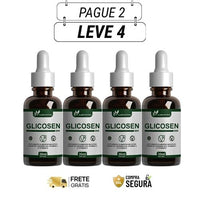 Glicosem 30ml Original - Equilíbrio Natural, Bem-Estar e Vitalidade - Kits com 2 e 4 Frascos - Frete Grátis