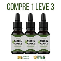 Morin Gotas 30ml Original - O primeiro Passo Para a Mudança Começa Hoje - Kits com 3 e 5 Frascos - Frete Grátis