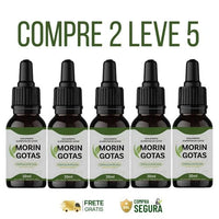 Morin Gotas 30ml Original - O primeiro Passo Para a Mudança Começa Hoje - Kits com 3 e 5 Frascos - Frete Grátis