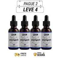 Neurogenix 30ml Original - Sua Mente no Modo Turbo - Kits com 2 e 4 Frascos - Frete Grátis
