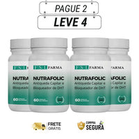 Nutrafolic 60 Cápsulas - Redescubra Sua Beleza Natural - Kits com 2 e 4 Frascos - Frete Grátis