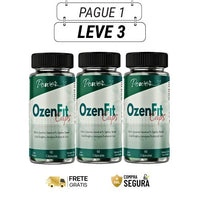 Ozenfit Caps 60 Cápsulas - Emagreça Rapidamente com Foco e Energia - Kits com 2, 3, 4 e 5 Frascos - Frete Grátis