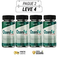 Ozenfit Caps 60 Cápsulas - Emagreça Rapidamente com Foco e Energia - Kits com 2, 3, 4 e 5 Frascos - Frete Grátis